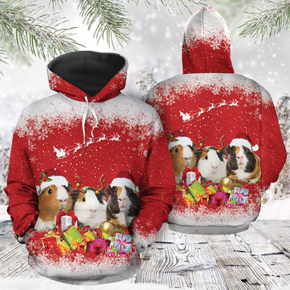 Funny Guinea Pig TG51112 - All Over Print Unisex Hoodie