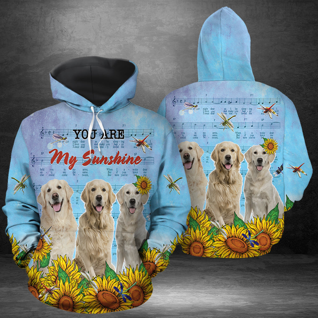 Golden Retriever You Are My Sunshine G51029 - All Over Print Unisex Hoodie