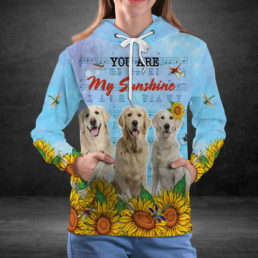 Golden Retriever You Are My Sunshine G51029 - All Over Print Unisex Hoodie
