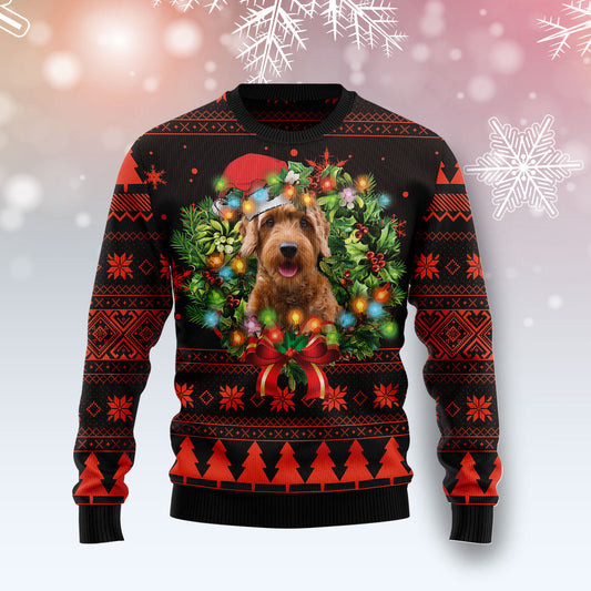 Cute Goldendoodle TG51124 Ugly Christmas Sweater unisex womens & mens, couples matching, friends, dog lover, funny family sweater gifts (plus size available)
