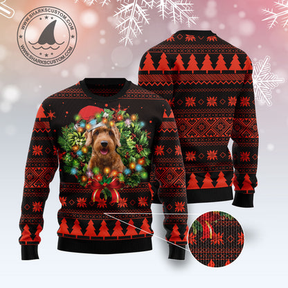 Cute Goldendoodle TG51124 Ugly Christmas Sweater unisex womens & mens, couples matching, friends, dog lover, funny family sweater gifts (plus size available)