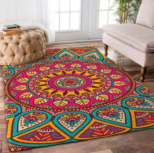 Gorgeous Spiritual Mandala - Rectangle Rug