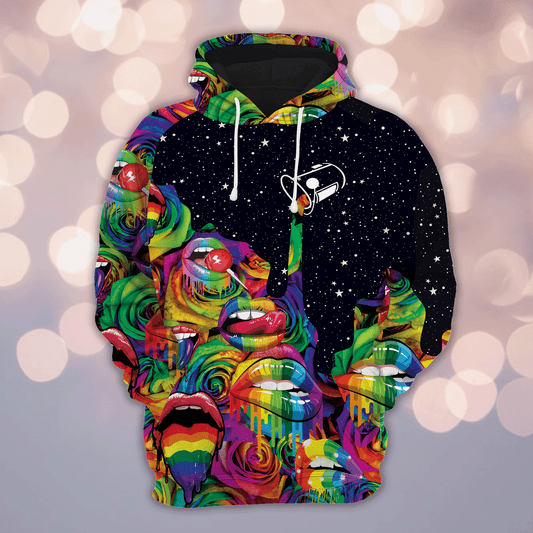 Amazing LGBT HT021205 Unisex womens & mens, couples matching, friends, funny family sublimation 3D hoodie christmas holiday gifts (plus size available)
