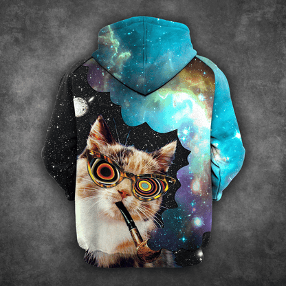 High Cat HT141223 Unisex womens & mens, couples matching, friends, funny family sublimation 3D hoodie christmas holiday gifts (plus size available)
