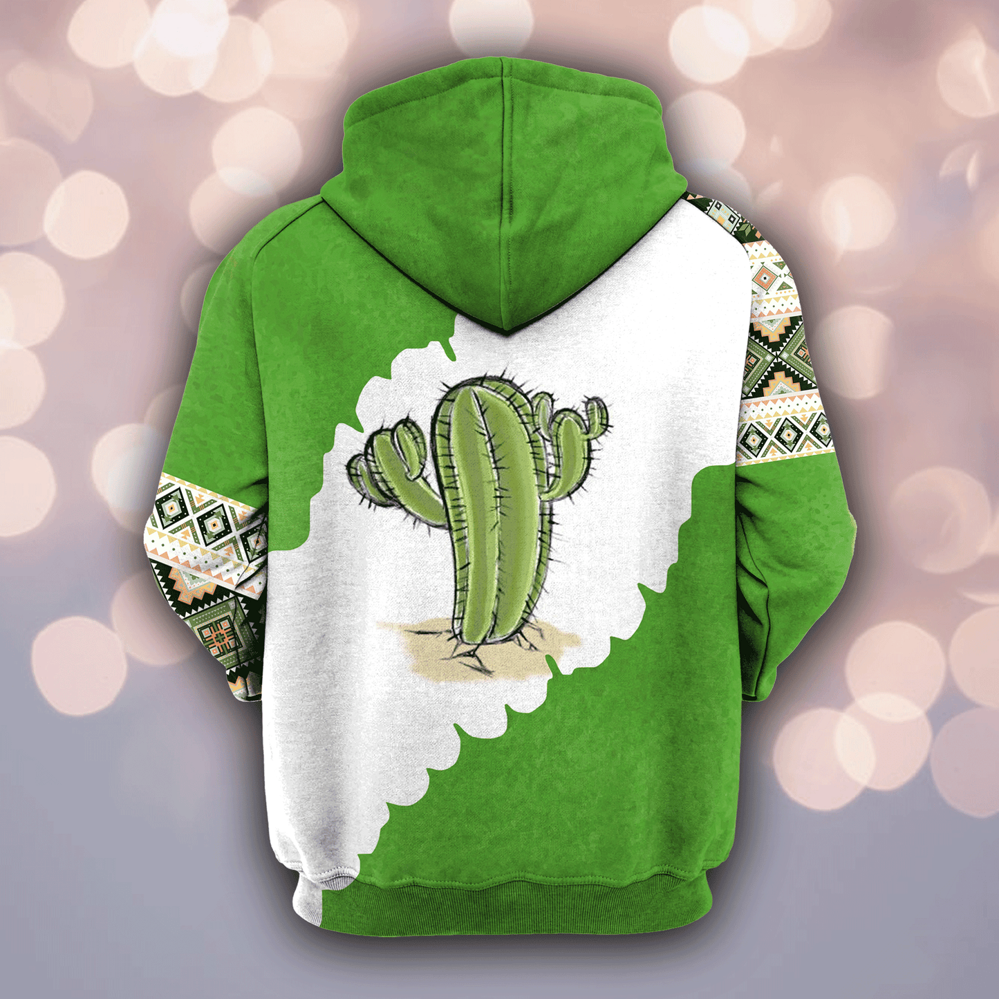 Cactus HT161225 Unisex womens & mens, couples matching, friends, funny family sublimation 3D hoodie christmas holiday gifts (plus size available)