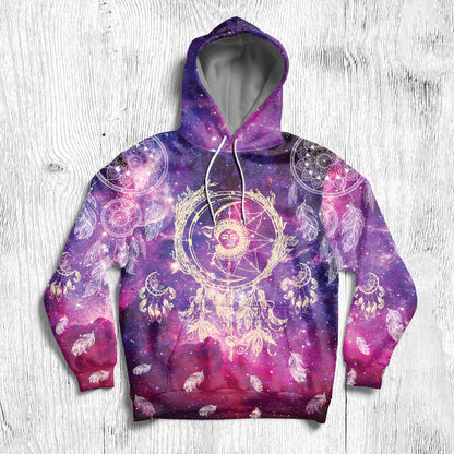 Dream Catcher HT241103 Unisex womens & mens, couples matching, friends, funny family sublimation 3D hoodie christmas holiday gifts (plus size available)