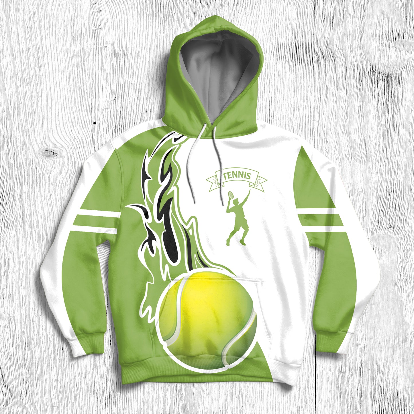 Tennis HT261121 Unisex womens & mens, couples matching, friends, funny family sublimation 3D hoodie christmas holiday gifts (plus size available)