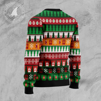 What greater gift than the love of a cat HZ101612 Ugly Christmas Sweater