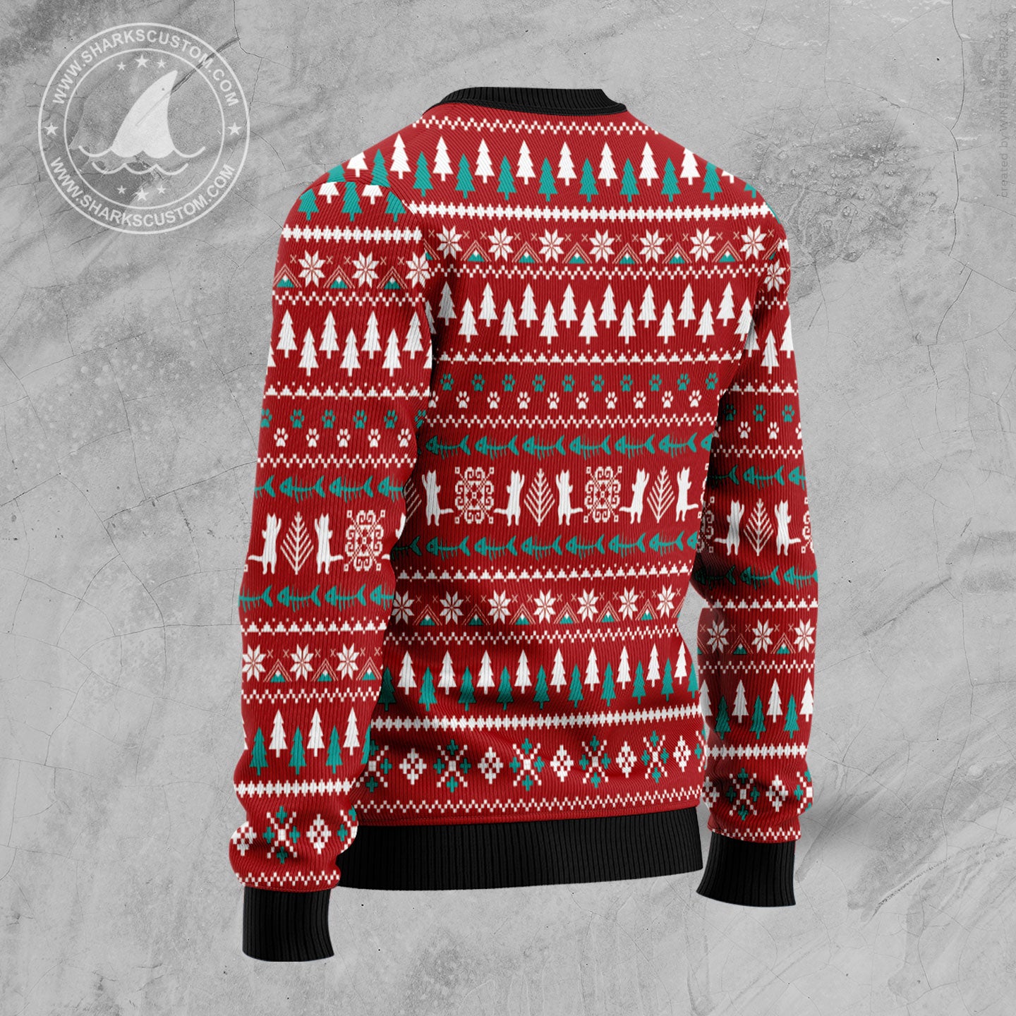 Meowy Christmas HZ102201 Ugly Christmas Sweater