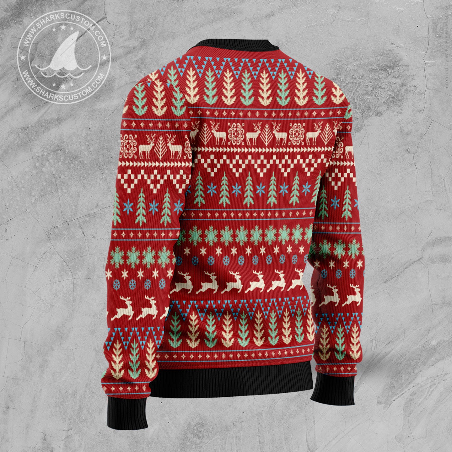 Never Underestimate The Power Of Human Stupidity HZ102703 Ugly Christmas Sweater