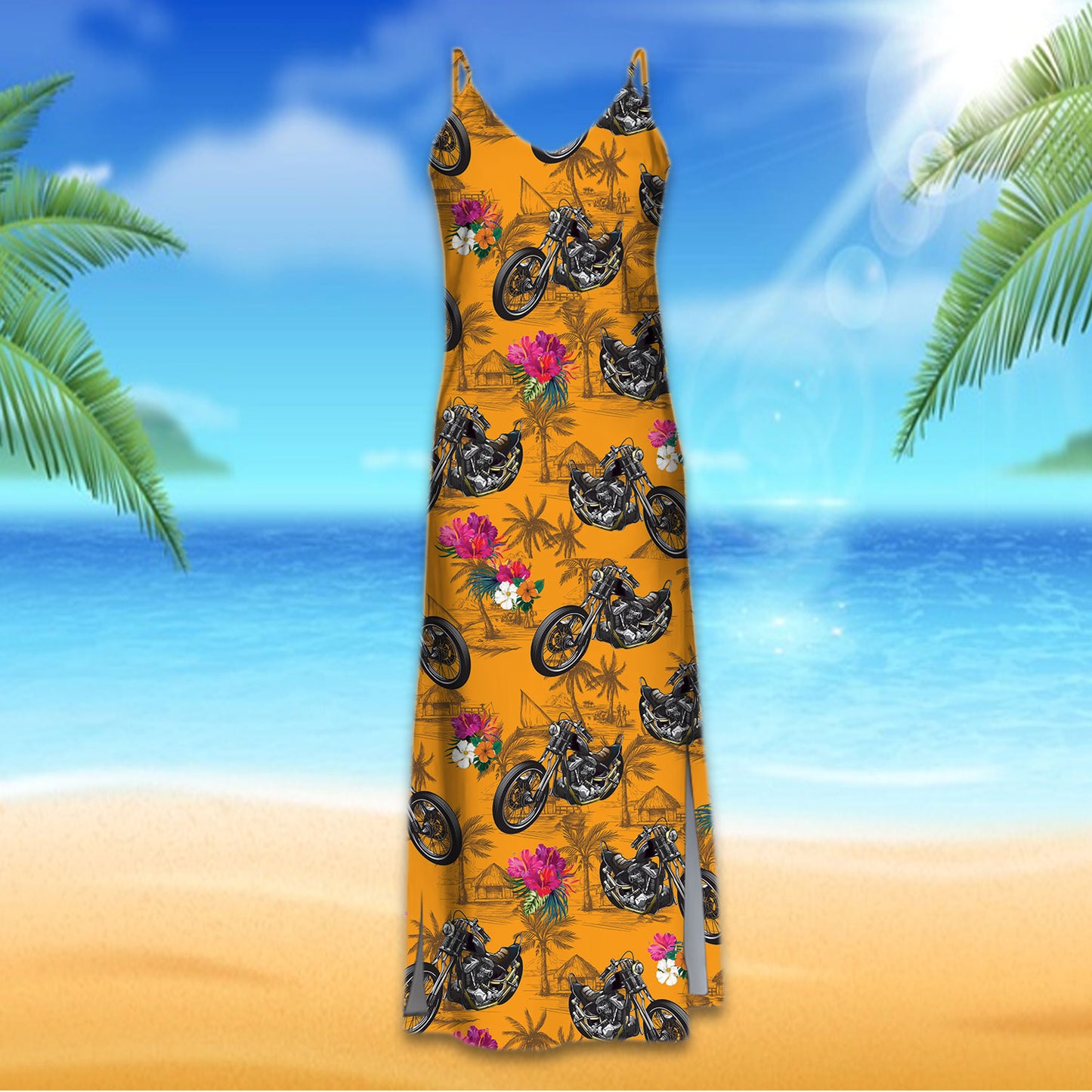 Motorbike Tropical - Hawaii Dress