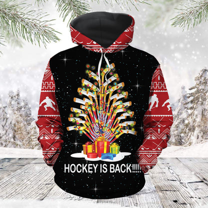 Hockey Is Back TG51116 - All Over Print Unisex Hoodie