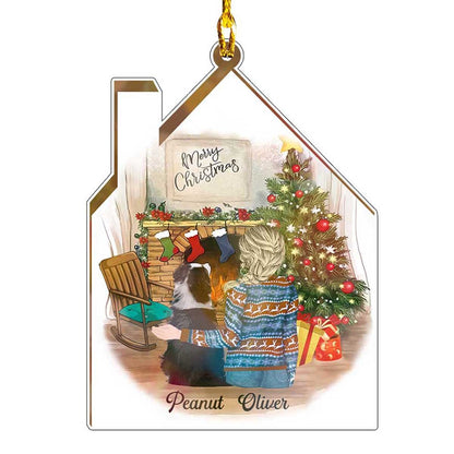Home Custom Dog Lovers Personalizedwitch Personalized Christmas Ornament