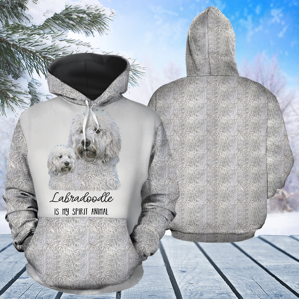 Labradoodle My Spirit Animal T0112 unisex womens & mens, couples matching, friends, funny family sublimation 3D hoodie christmas holiday gifts (plus size available)