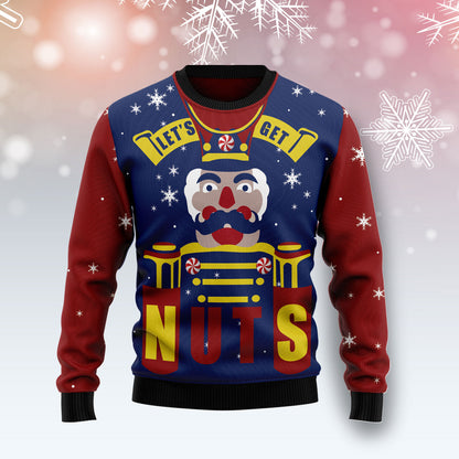 Let‘s Get Nuts Nutcracker G51013 - Ugly Christmas Sweater