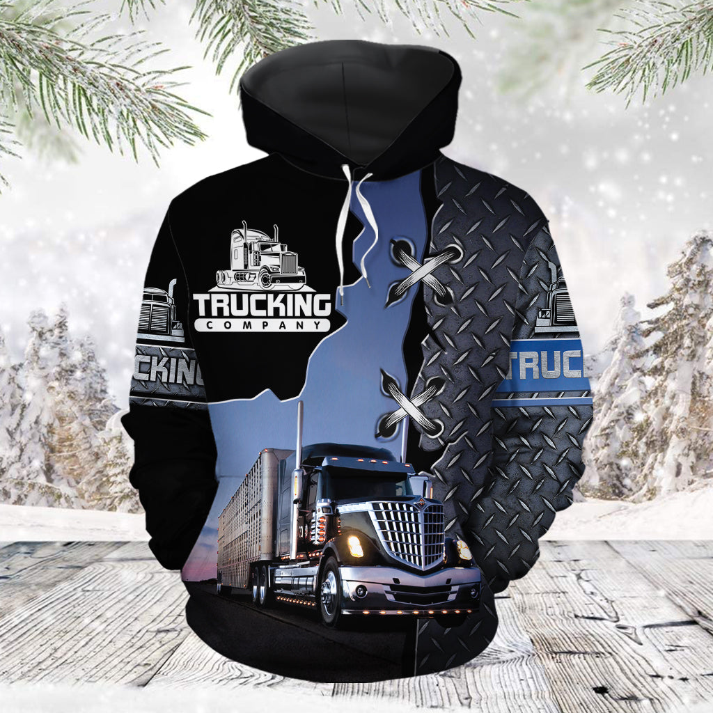 Love Truck TG5128 unisex womens & mens, couples matching, friends, truck lover, funny family sublimation 3D hoodie christmas holiday gifts (plus size available)