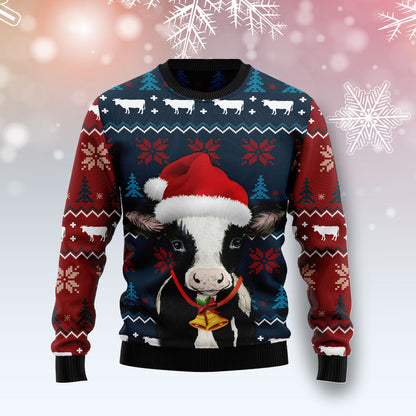 Lovely Cow TG51021 Ugly Christmas Sweater