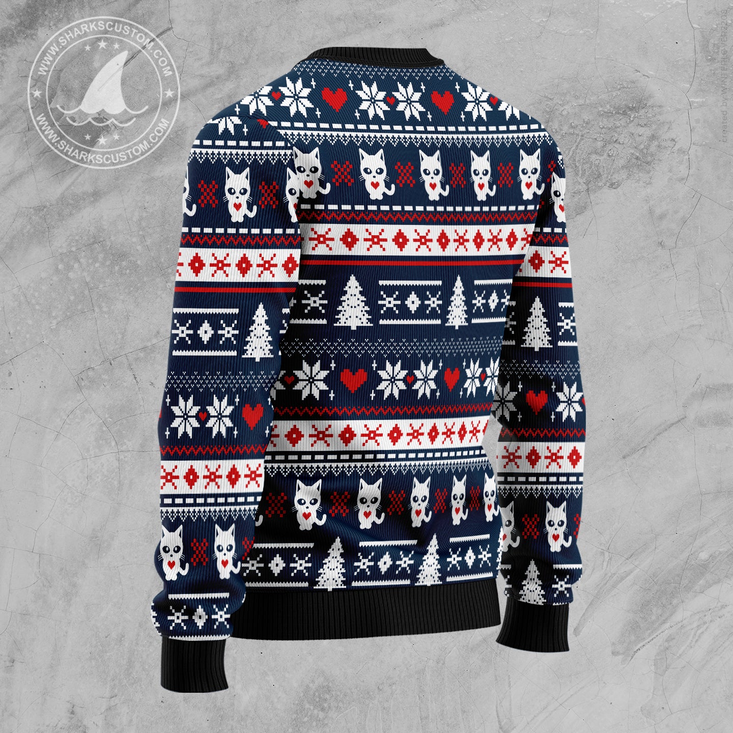 Meowy Catmas TG5116 Ugly Christmas Sweater