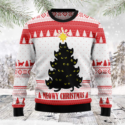 Meowy Christmas TG5127 Ugly Christmas Sweater