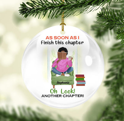 I Like Books More Than People Personalizedwitch Personalized Ornament