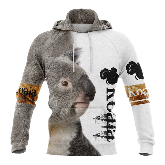 3D Koala G5903 All Over Print Unisex Hoodie