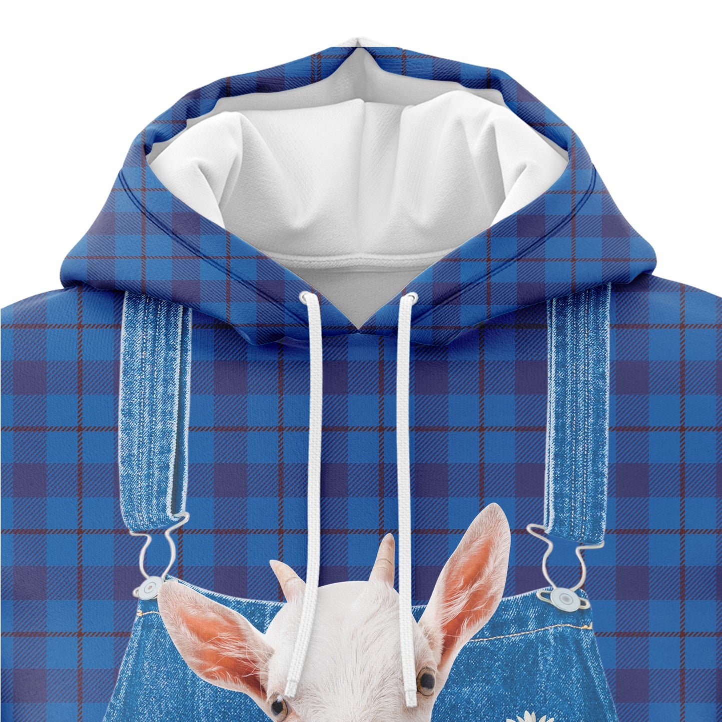 Custom Just A Girl Who Loves Goats TG51111 All Over Print Unisex Hoodie