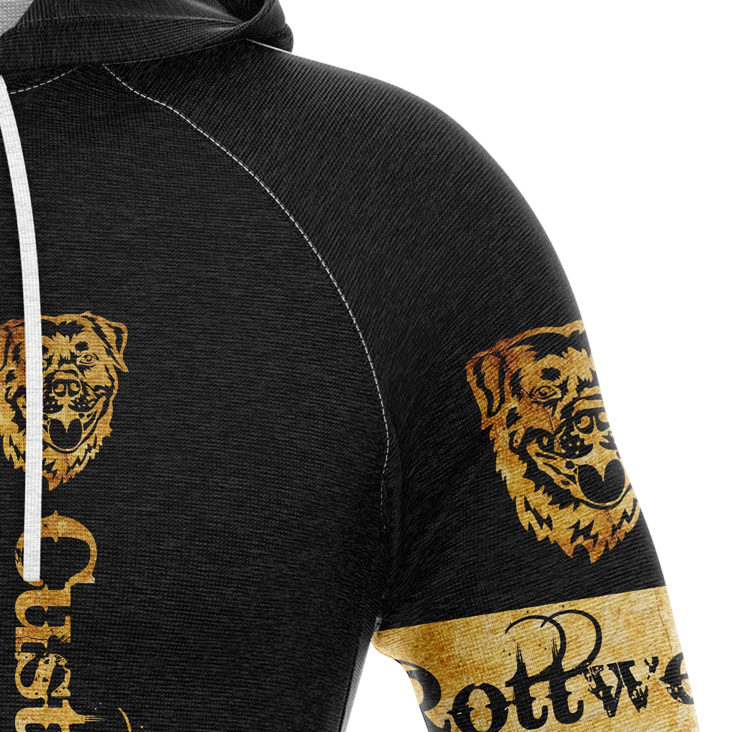 Custom Name Awesome Rottweiler G5907 All Over Print Unisex Hoodie