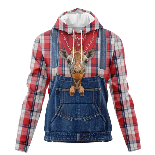 Giraffe Farm T0311 All Over Print Unisex Hoodie