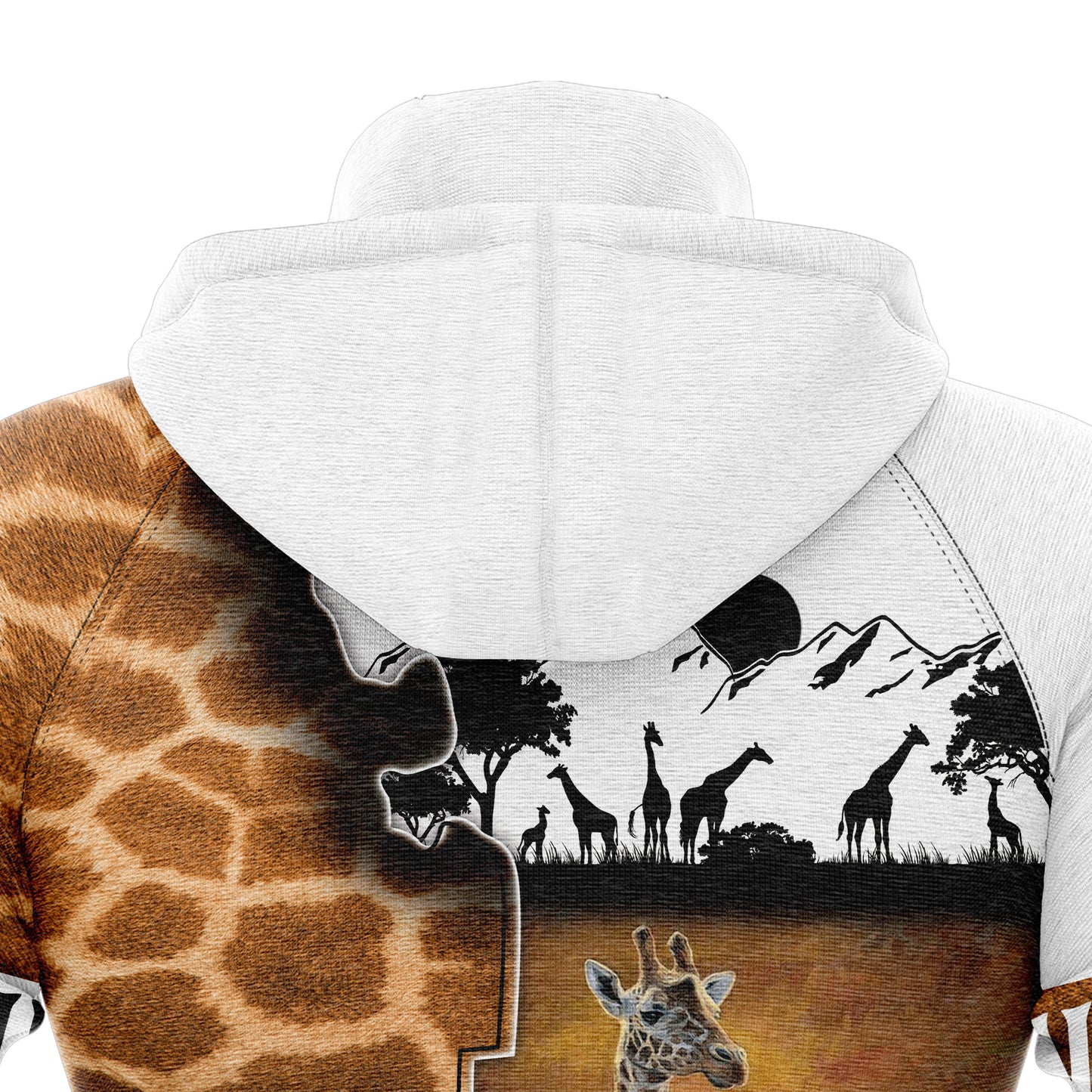 Love Giraffe G51029 All Over Print Unisex Hoodie