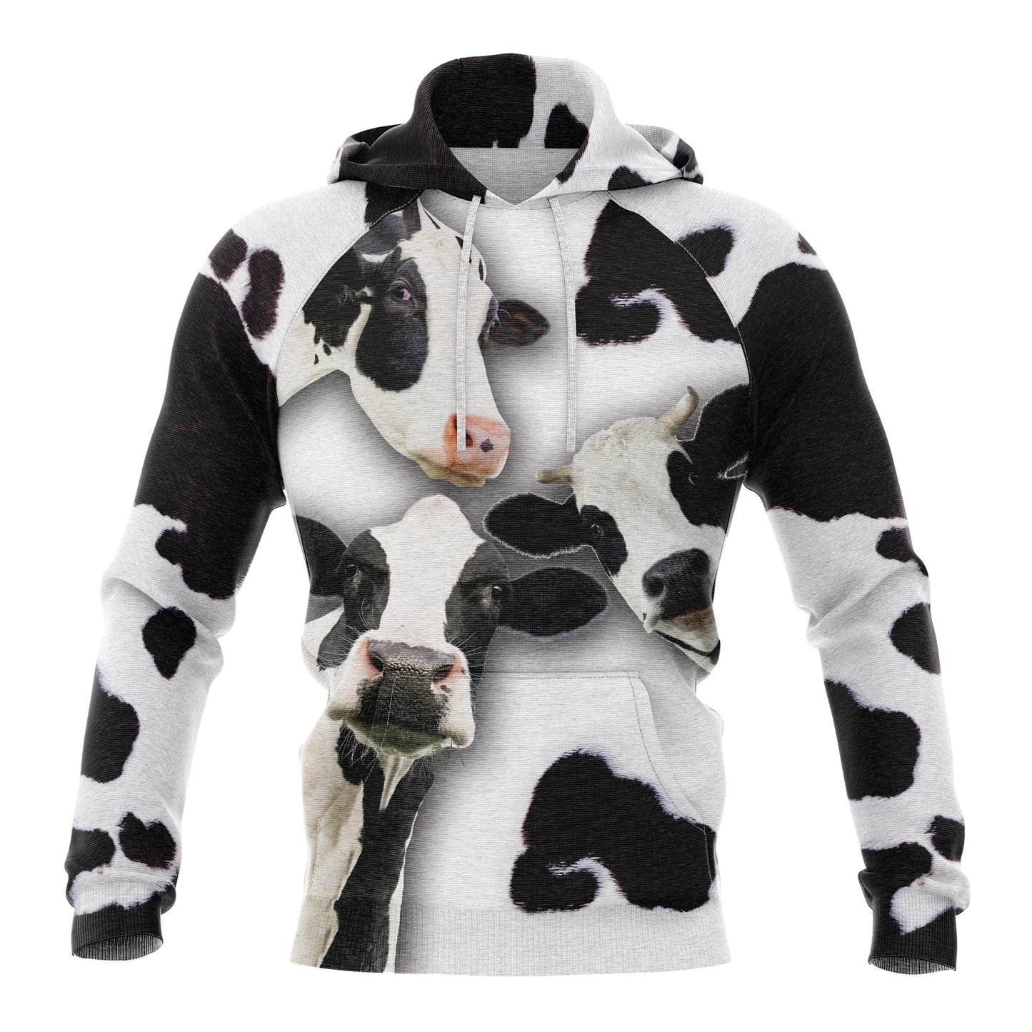 Cow Funny TY1211 All Over Print Unisex Hoodie