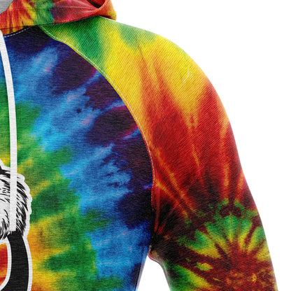 Hippie Tie Dye TY1611 All Over Print Unisex Hoodie