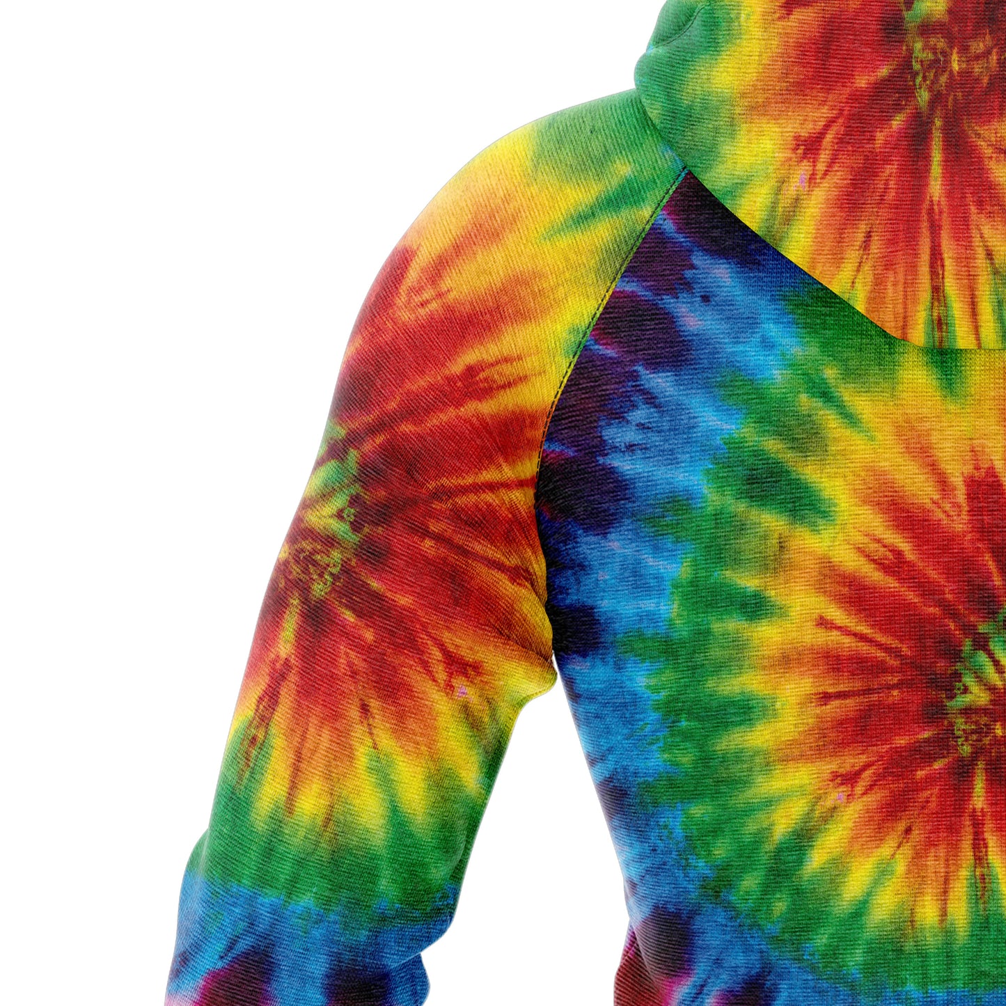 Hippie Tie Dye TY1611 All Over Print Unisex Hoodie