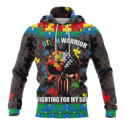 Autism H5836 All Over Print Unisex Hoodie