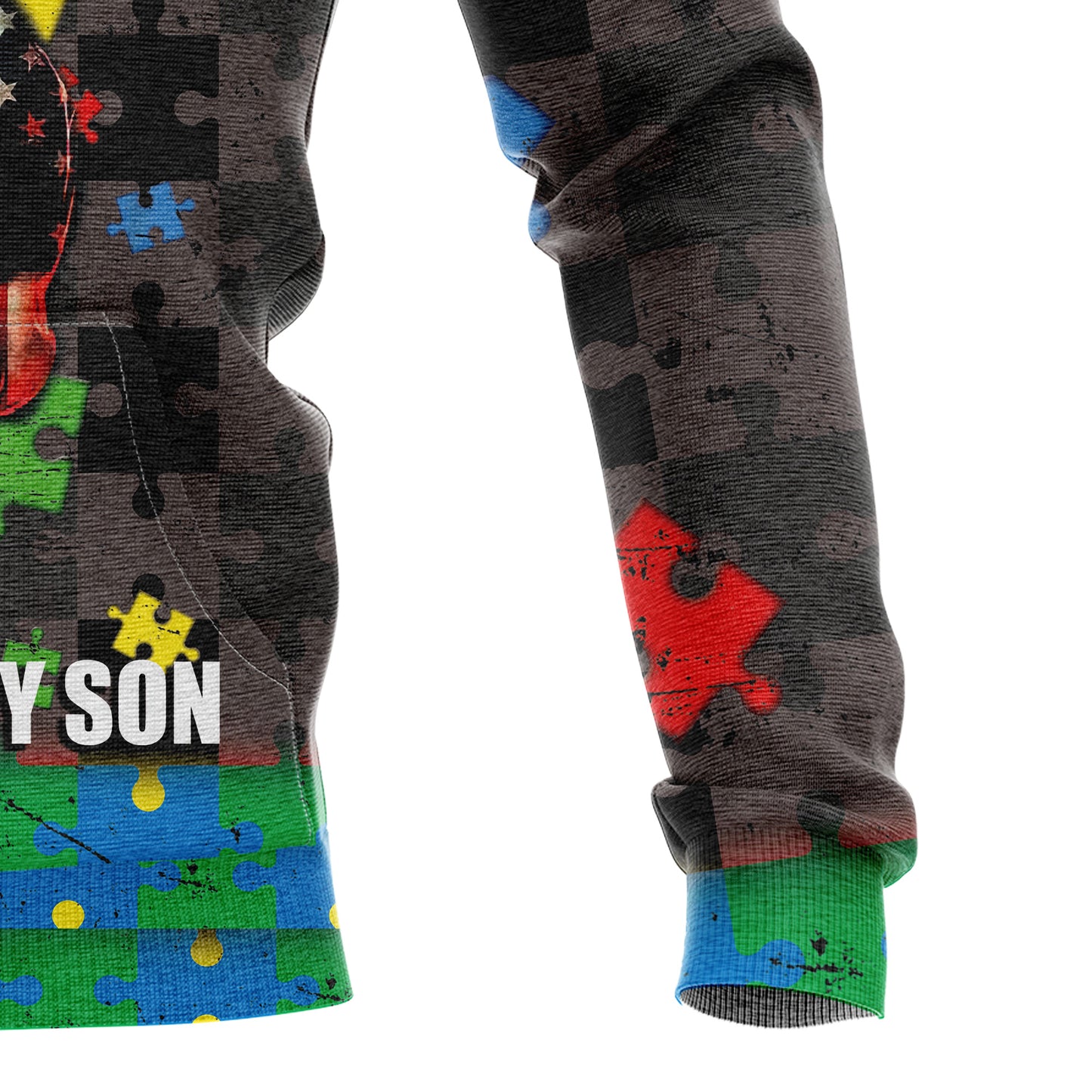 Autism H5836 All Over Print Unisex Hoodie