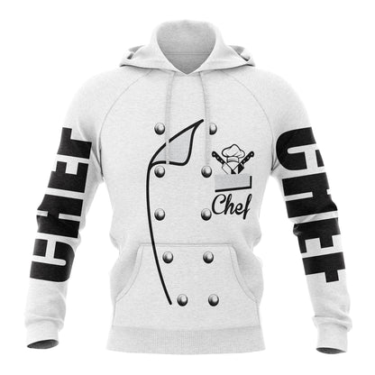 Chef H26832 All Over Print Unisex Hoodie