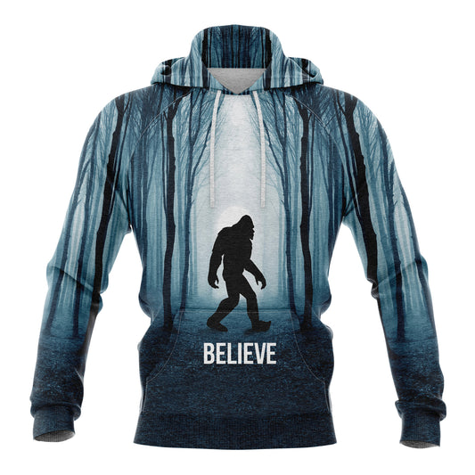 Bigfoot Forest T224 All Over Print Unisex Hoodie