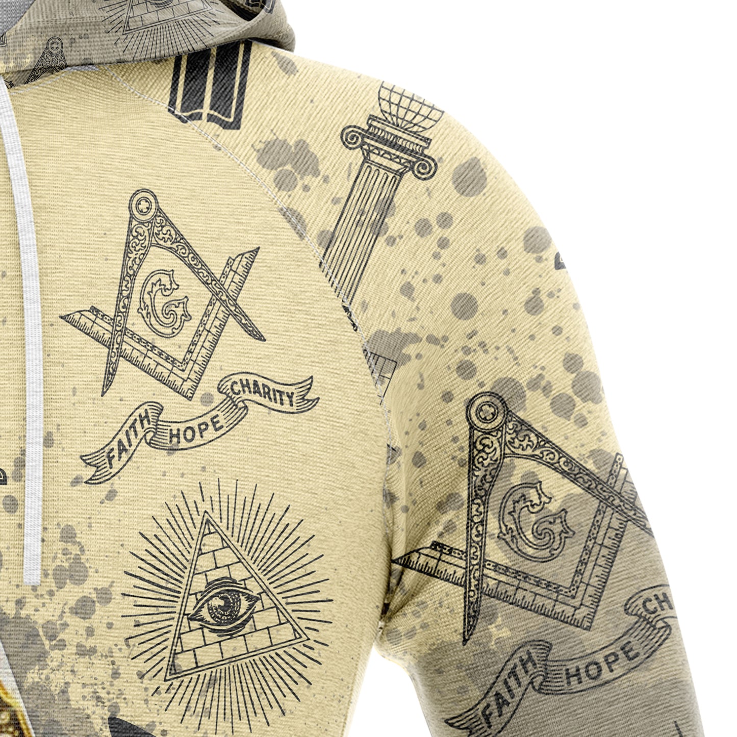 Awesome Freemason G5908 All Over Print Unisex Hoodie
