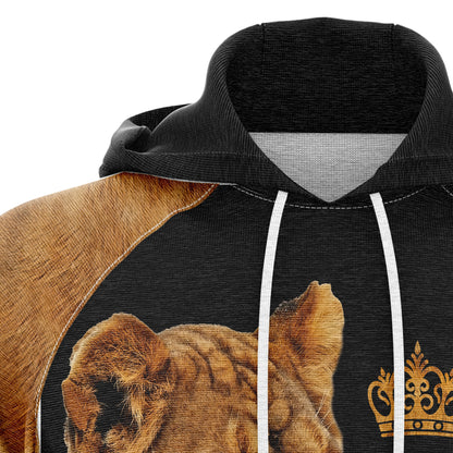 Lion Queen G51118 All Over Print Unisex Hoodie