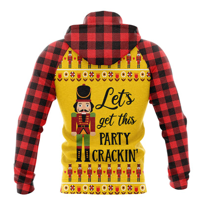 Nutcracker Crackin TG51112 All Over Print Unisex Hoodie