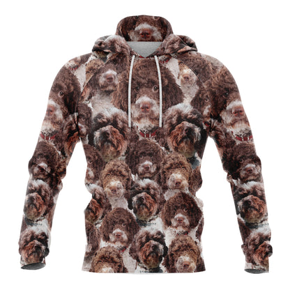 Lagotto Romagnolo Awesome D284 All Over Print Unisex Hoodie
