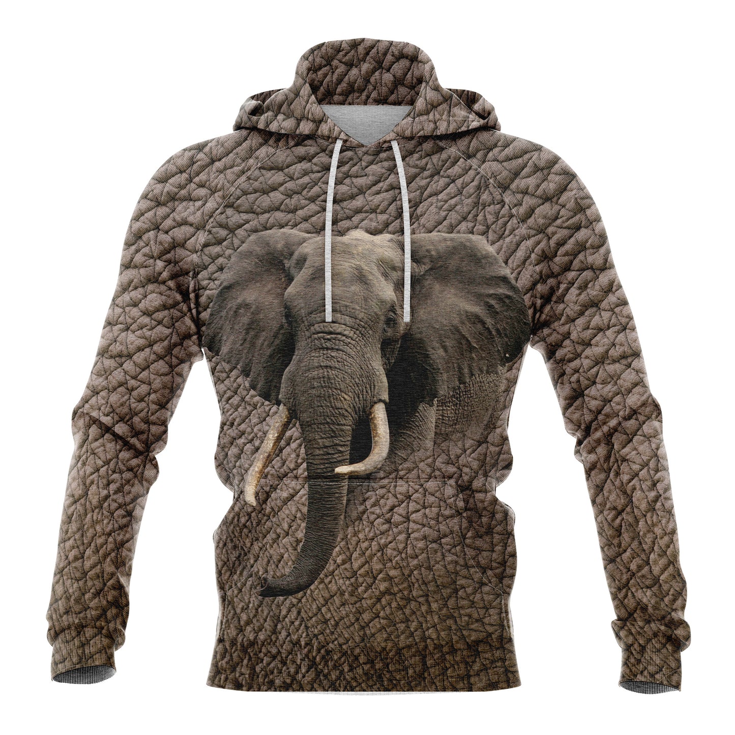 Amazing Elephant H21809 All Over Print Unisex Hoodie