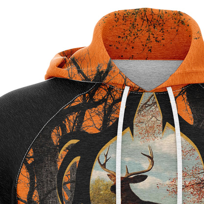 Awesome Deer Hunting D0309 All Over Print Unisex Hoodie