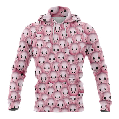 Pig Lover G5828 All Over Print Unisex Hoodie