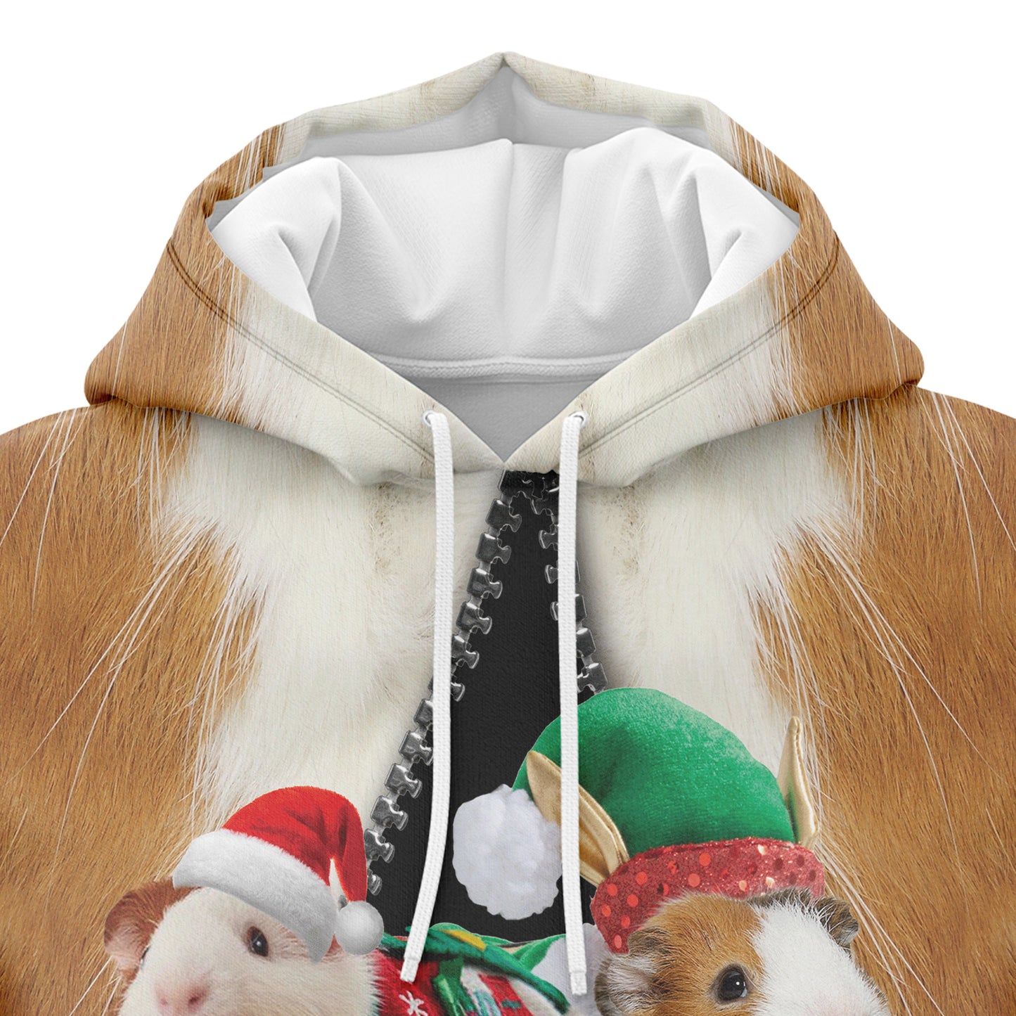 Guinea Pig Group Christmas T2910 All Over Print Unisex Hoodie