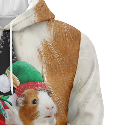 Guinea Pig Group Christmas T2910 All Over Print Unisex Hoodie