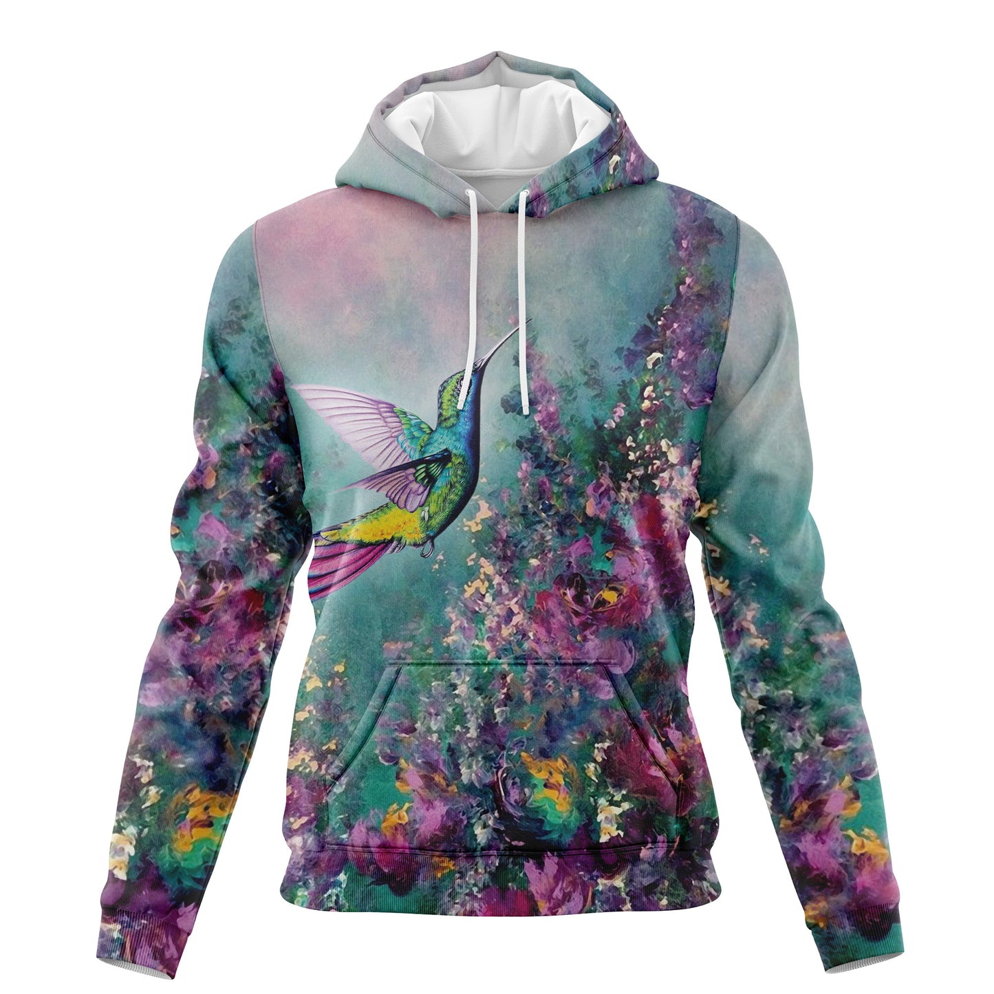 Hummingbird Art G51119 All Over Print Unisex Hoodie