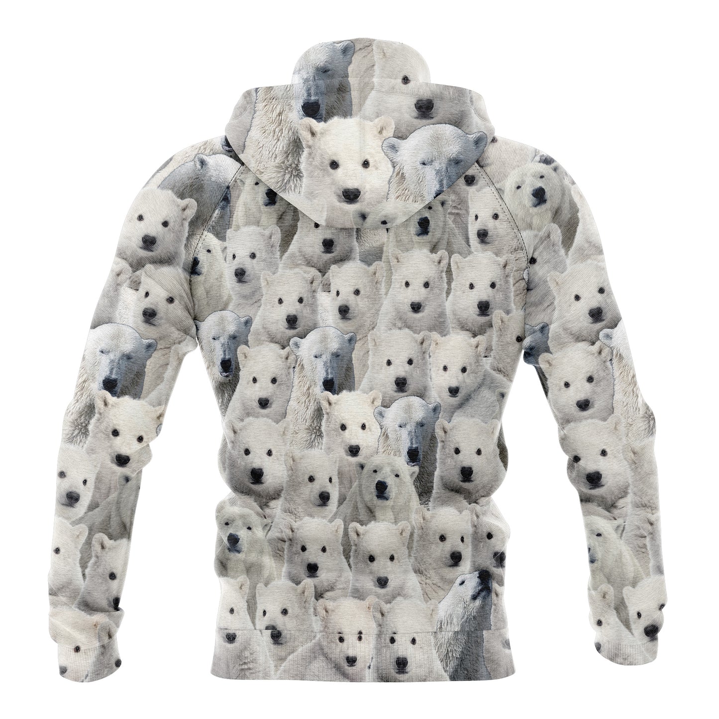 Polar Bear G525 All Over Print Unisex Hoodie