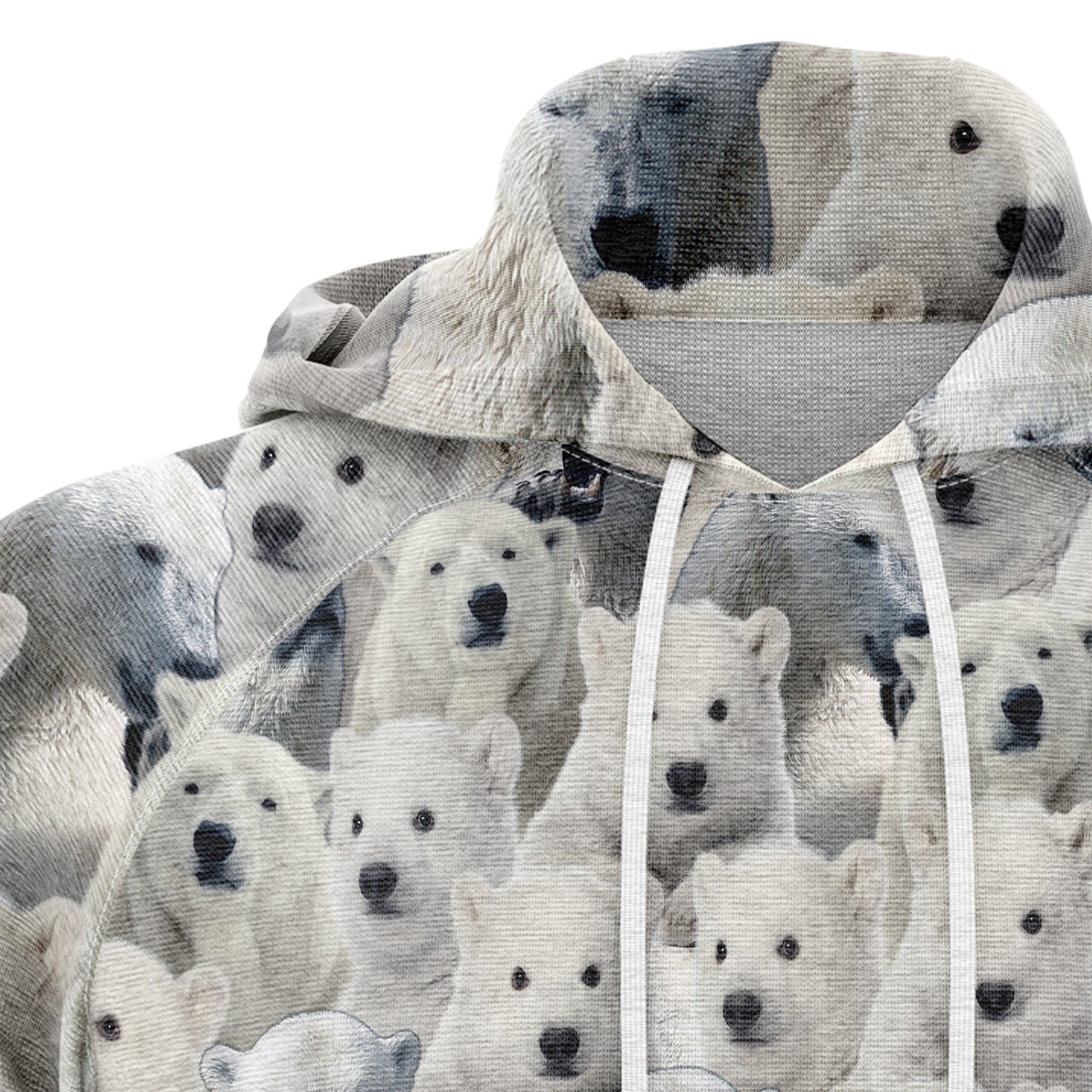 Polar Bear G525 All Over Print Unisex Hoodie