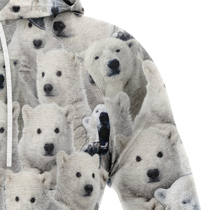 Polar Bear G525 All Over Print Unisex Hoodie