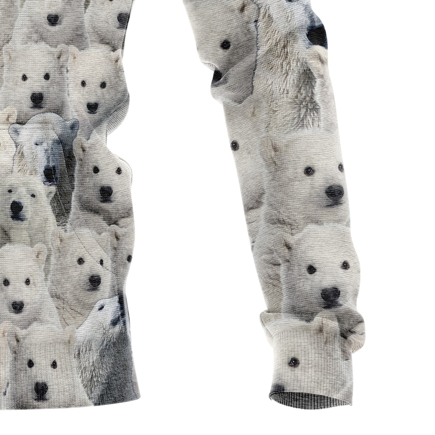 Polar Bear G525 All Over Print Unisex Hoodie